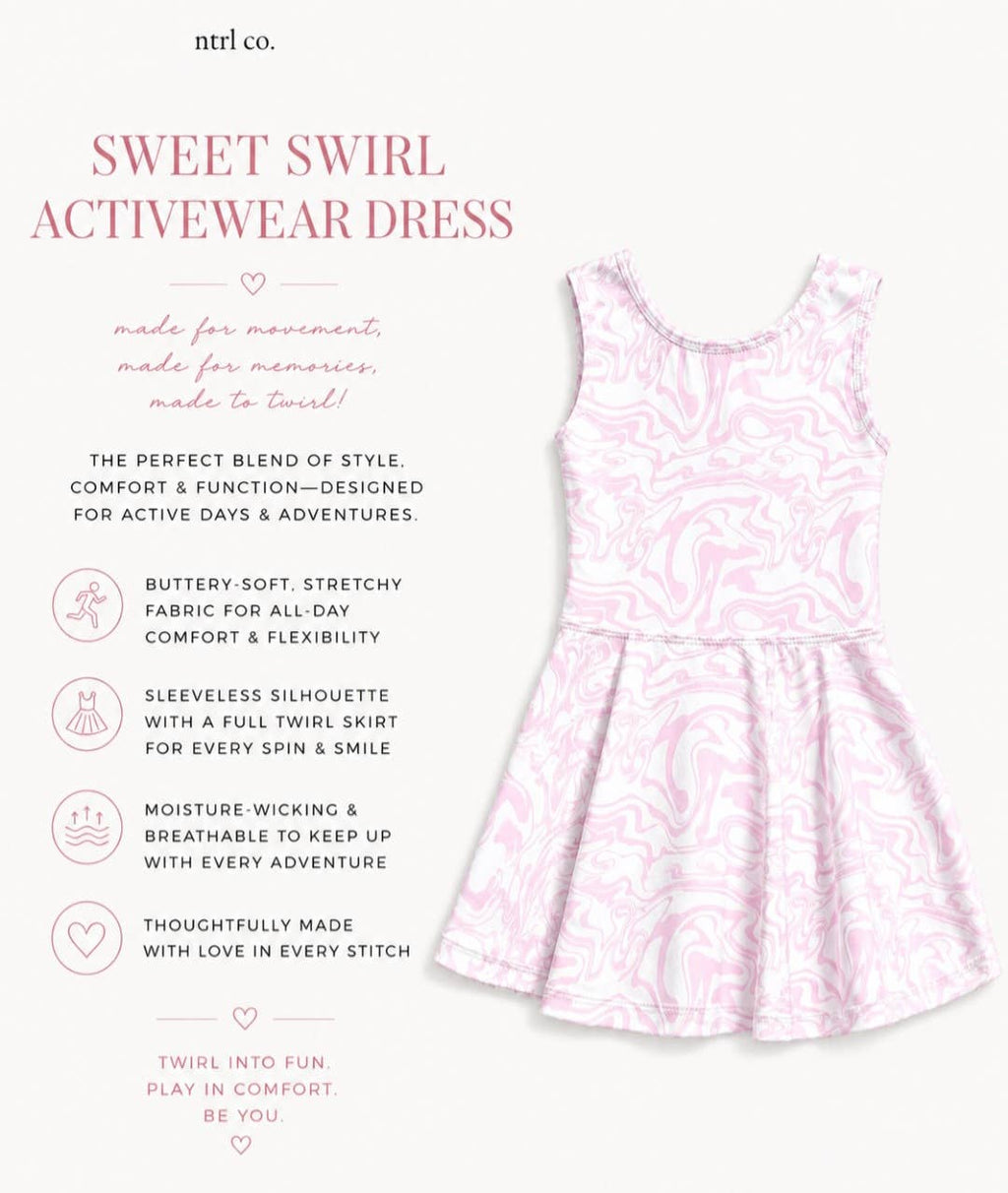 Swirl Activewear Dress