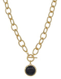 Black Circle Stone