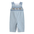 Blue Pinstripe Mallard Overalls