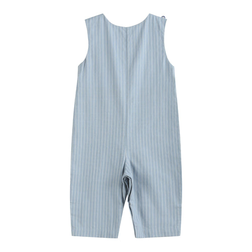 Blue Pinstripe Mallard Overalls