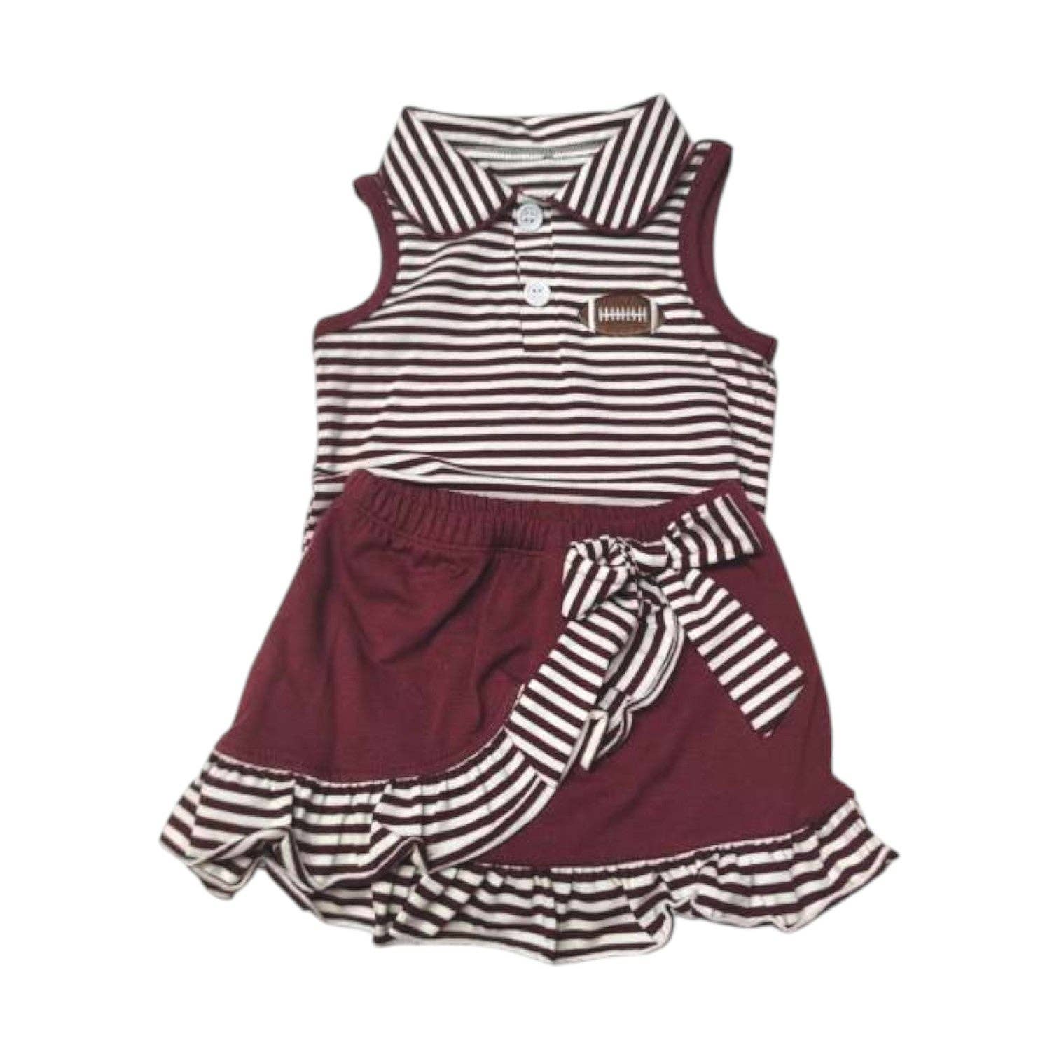 Gameday Cheer Maroon & White