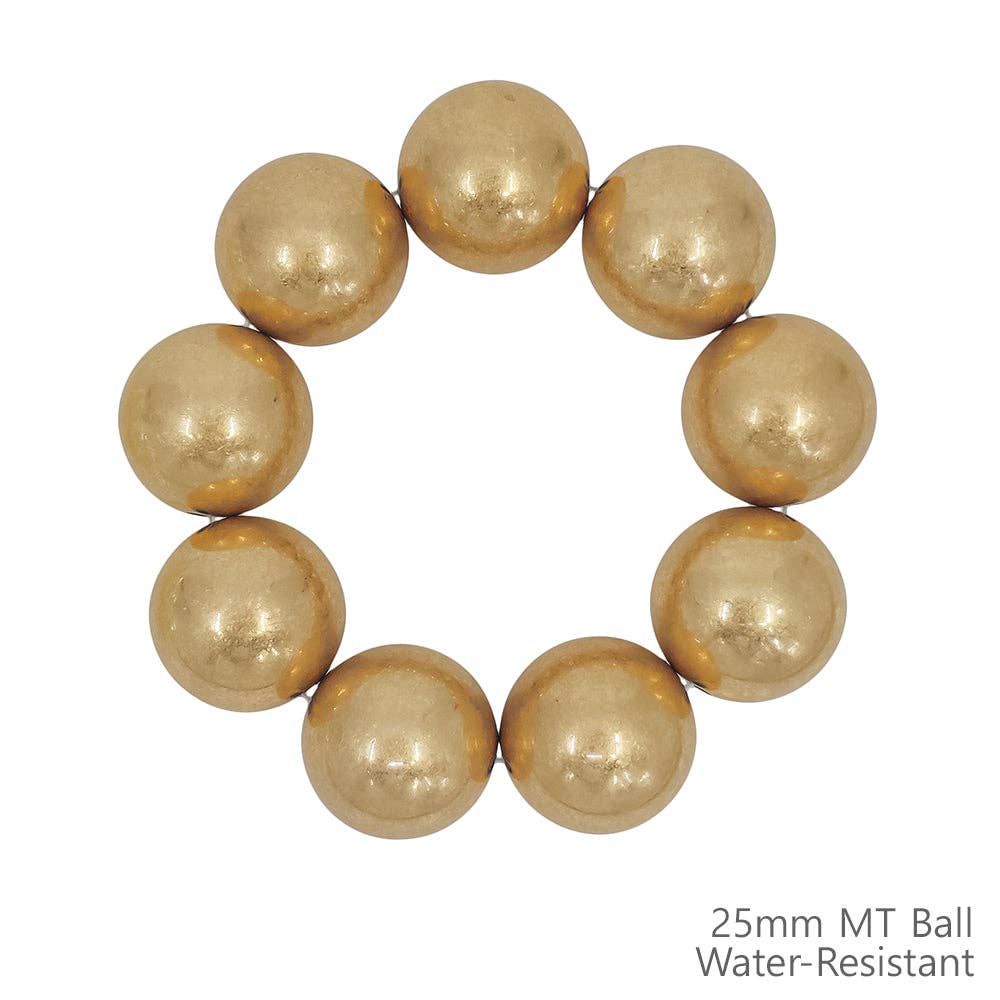 Gold Ball Bracelet