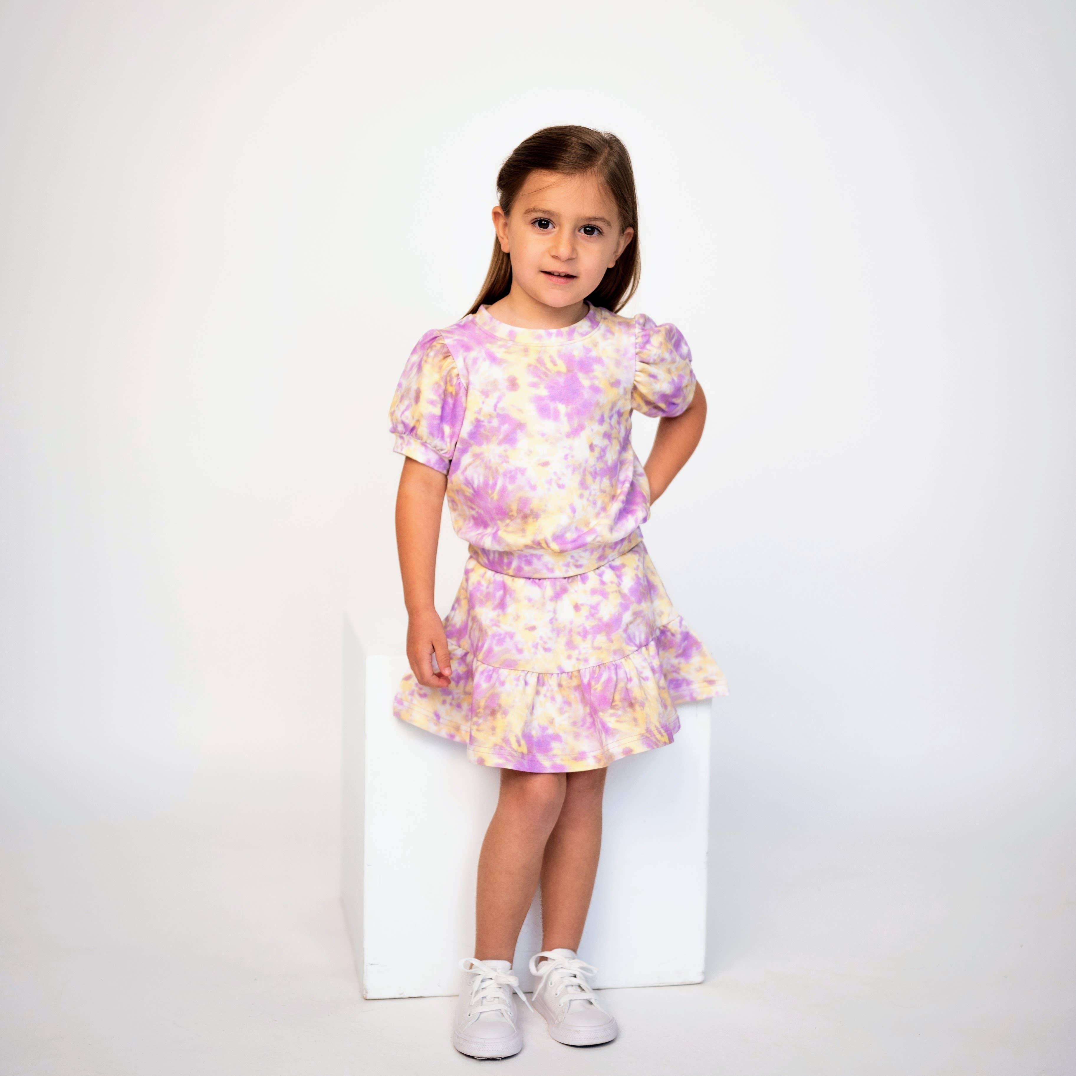 Purple Reign Twirl Skort Set