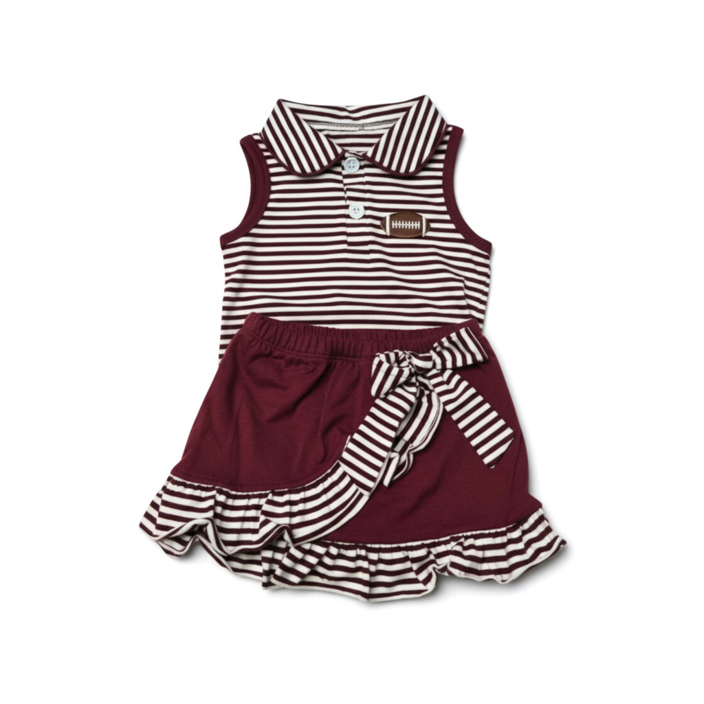 Gameday Cheer Maroon & White