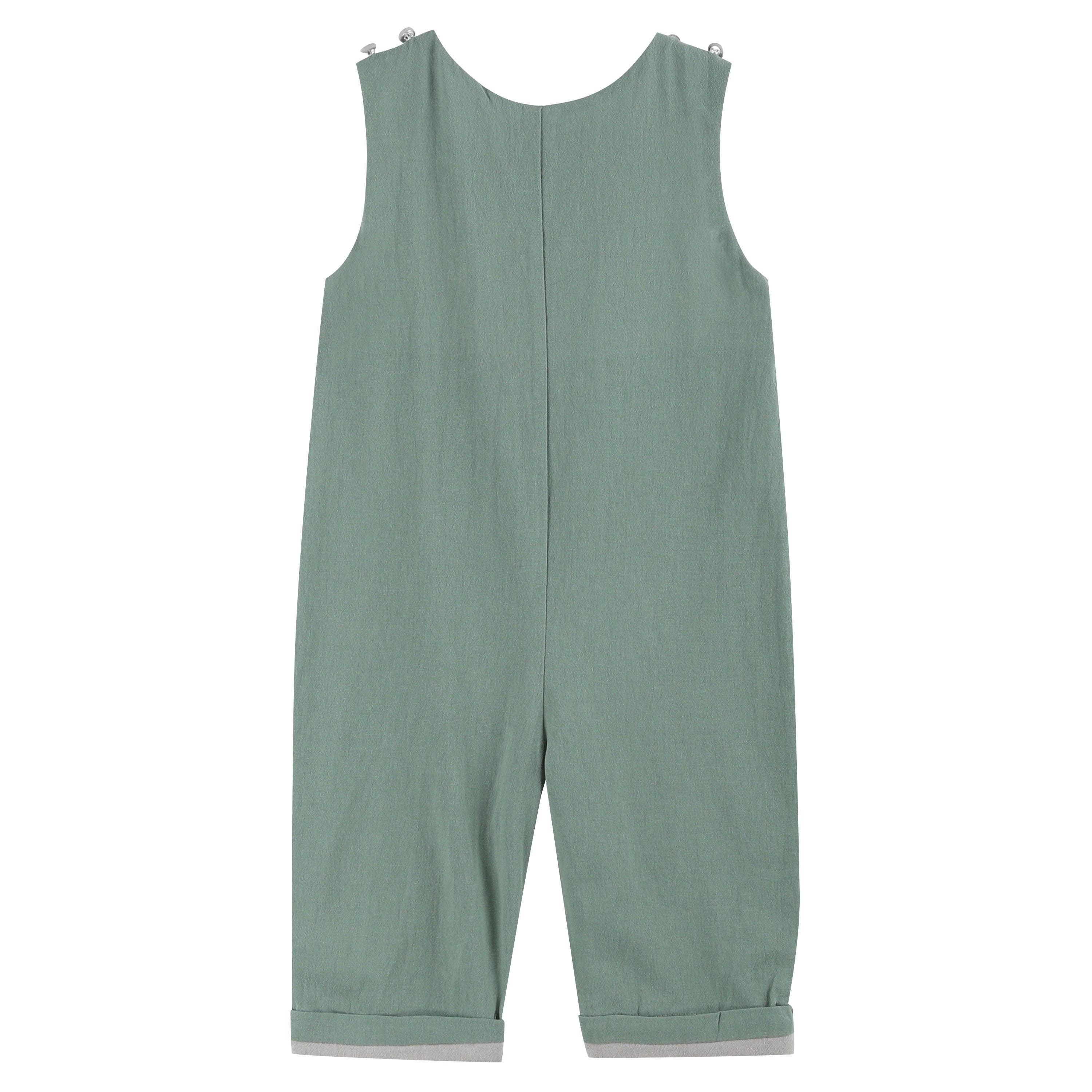 Mallard Smocked Overalls