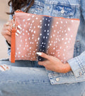 Faux Fur Fawn Clutch