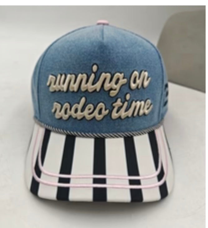 Running Rodeo Time Hat
