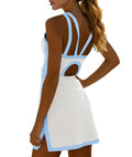 Color blocked tennis dress