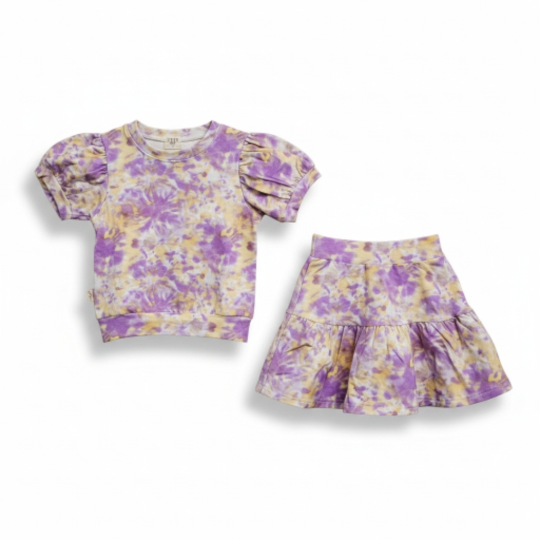 Purple Reign Twirl Skort Set