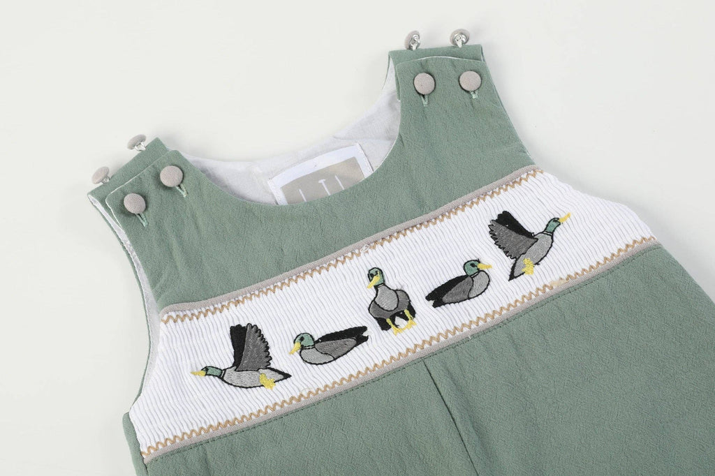 Mallard Smocked Overalls