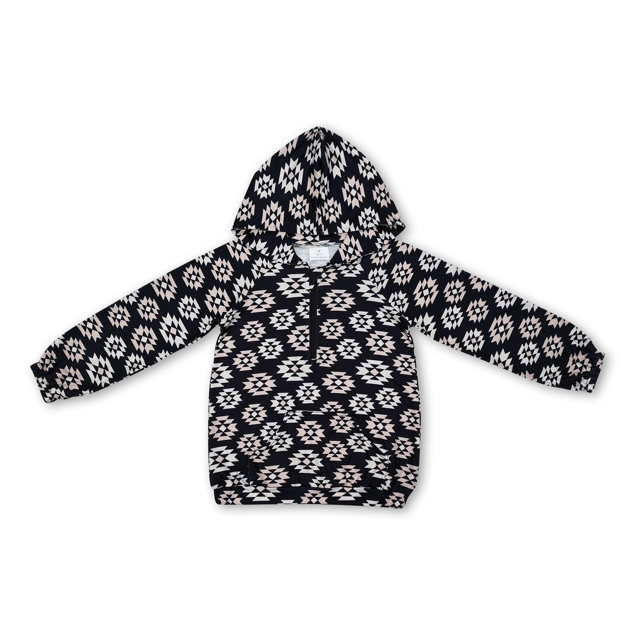 Cactus Rodeo Western Kids Hoodie